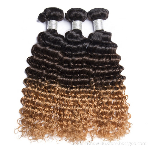 2021 Wholesale Colored Human Hair Human Hair Bundles 1b 4 27 Straight, Body Wave, Curly Brazilian Hair Stock within 24 Hours